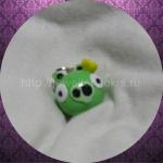свинка-король из angry birds